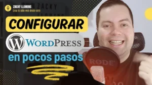 Ajustes imprescindibles en Wordpress
