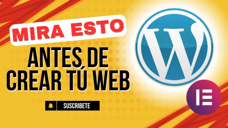 Crear tu página web