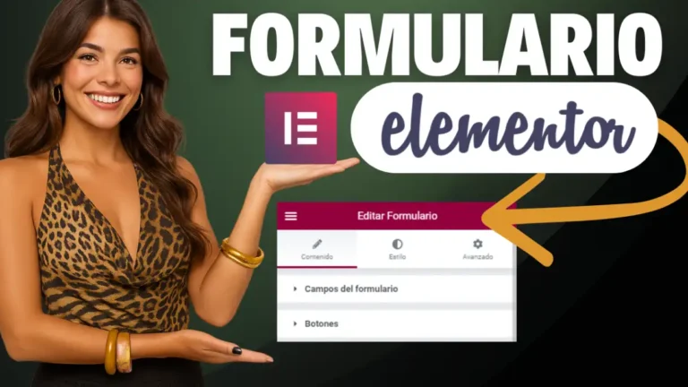 Hacer 1 formulario en WordPress con Elementor